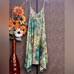 🦋B2G1🦋LILY by FIRIMIANA Boho Floral Paisley Print Harem Romper Jumpsuit | LARGE